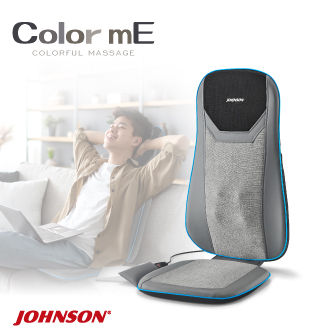 JOHNSON Color mE系列 超薄指壓按摩背墊｜RT2160