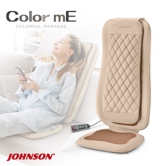 JOHNSON Color mE系列 肩頸多感舒摩背墊｜RT2165